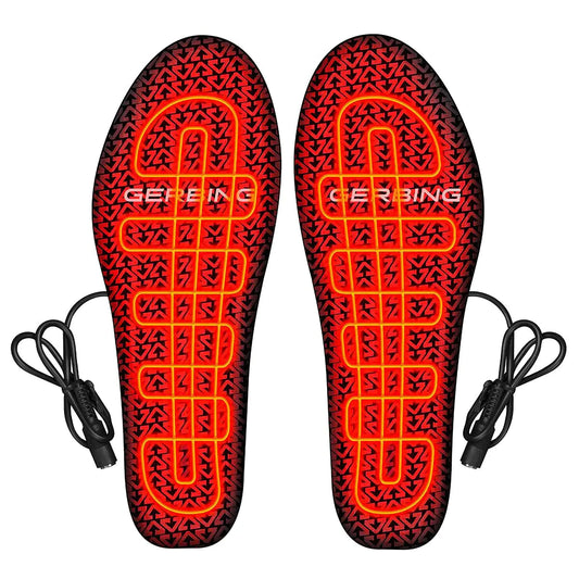 Gerbing 12V Hybrid Heated Insoles with Microwire Technology Interconnected Heating System Foot Warmer Insoles L