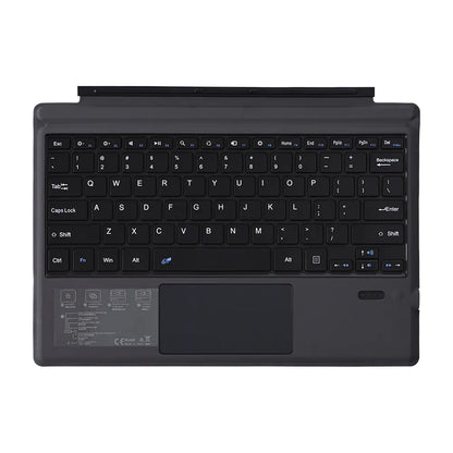Wireless Bluetooth keyboard for Surface Pro. Slim, portable design with responsive keys and stable connection for work and travel.