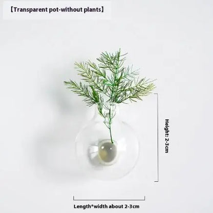 Plant Ceramic Vase Fridge Magnets