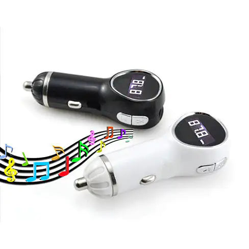 Music Broadcaster &amp; Charger in any car for your Smartphone